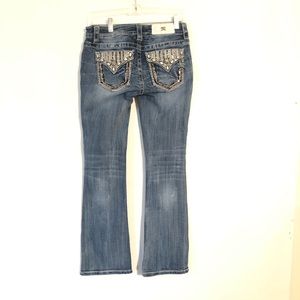 Miss Me Mid Rise Boot Cut Jeans Size 27